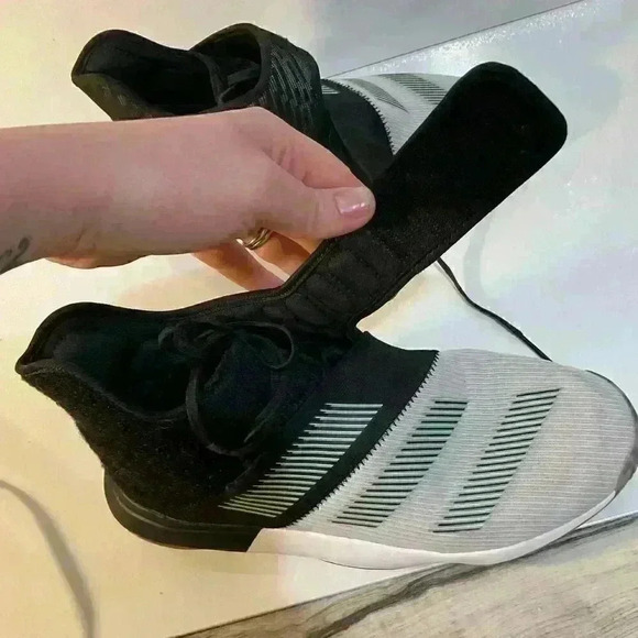 Size 8.5 - adidas Harden B/E 3 Cloud Black White Grey EF5296 - Picture 9 of 10